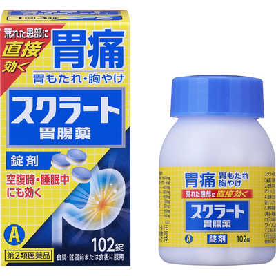 日本LION獅王sucrate修復腸胃藥錠劑 102錠