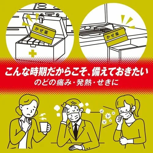 日本境內 大正製藥 綜合感冒藥(微粒)-黃金細粒44包:圖片 5