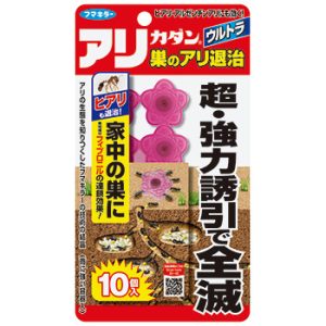 日本Fumakilla 花朵型超強效螞蟻餌劑(10入)
