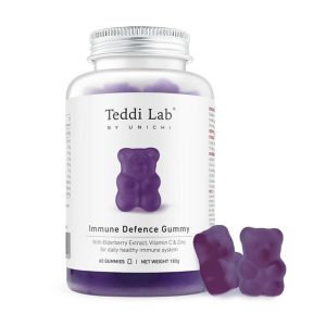 澳洲 Unichi Immune Defence Gummy 黑接骨木免疫力小熊軟糖 60粒