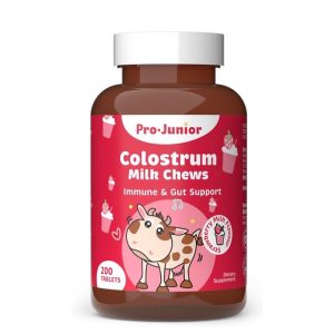 紐西蘭 Prolife Pro-Junior Colostrum Milk Chews 200tablets 牛初乳咀嚼片 200錠