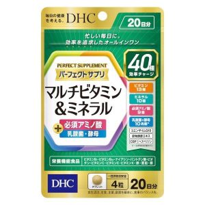 DHC 完美威力綜合維他命與礦物質補充食品20日