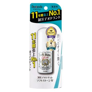 日本 Deonatulle 消臭石 Soft Stone 止汗劑 經典無香款